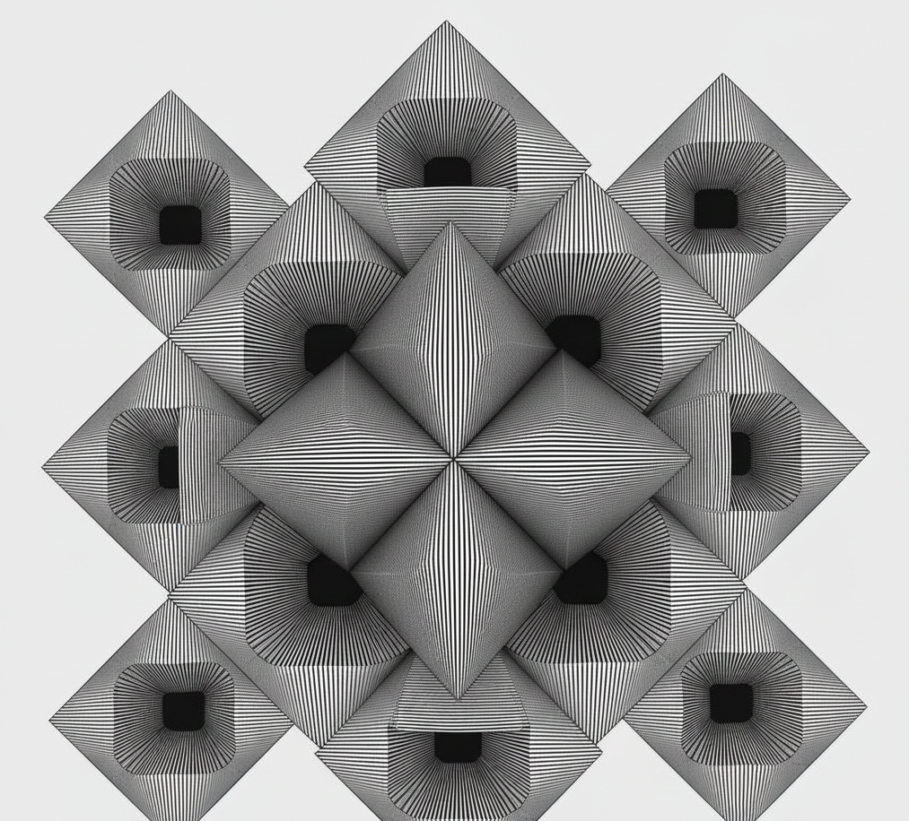 Can You Spot the Hidden Circles in This Pattern?