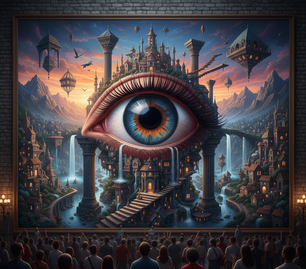 Have You Ever Seen a Painting That Makes You Want to Reach Out?