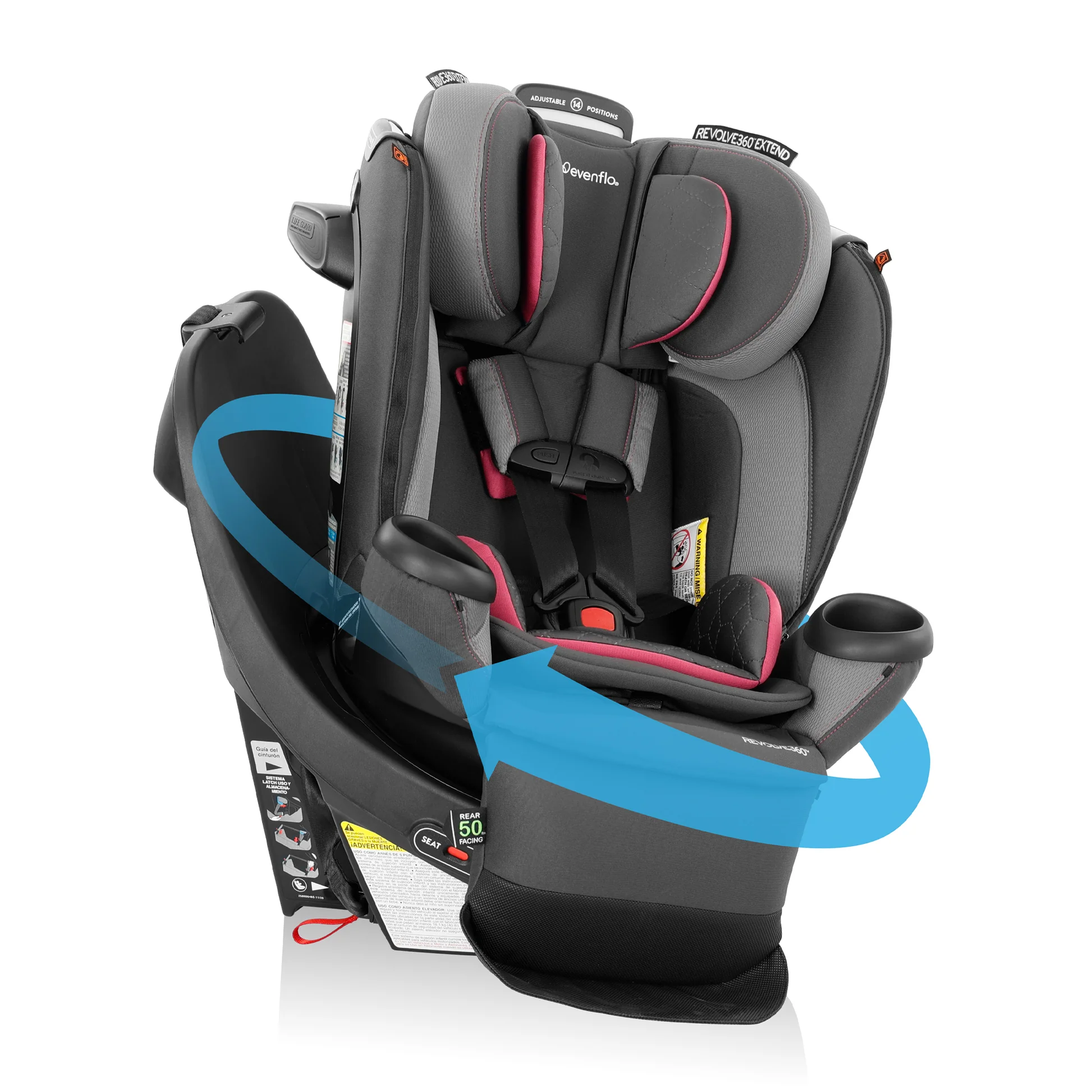 Evenflo Revolve 360: The Ultimate 360° Rotating Car Seat for Modern Parents